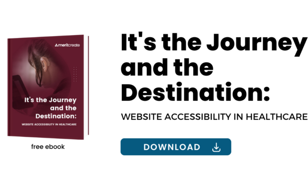 Web Accessibility in Healthcare [free ebook]